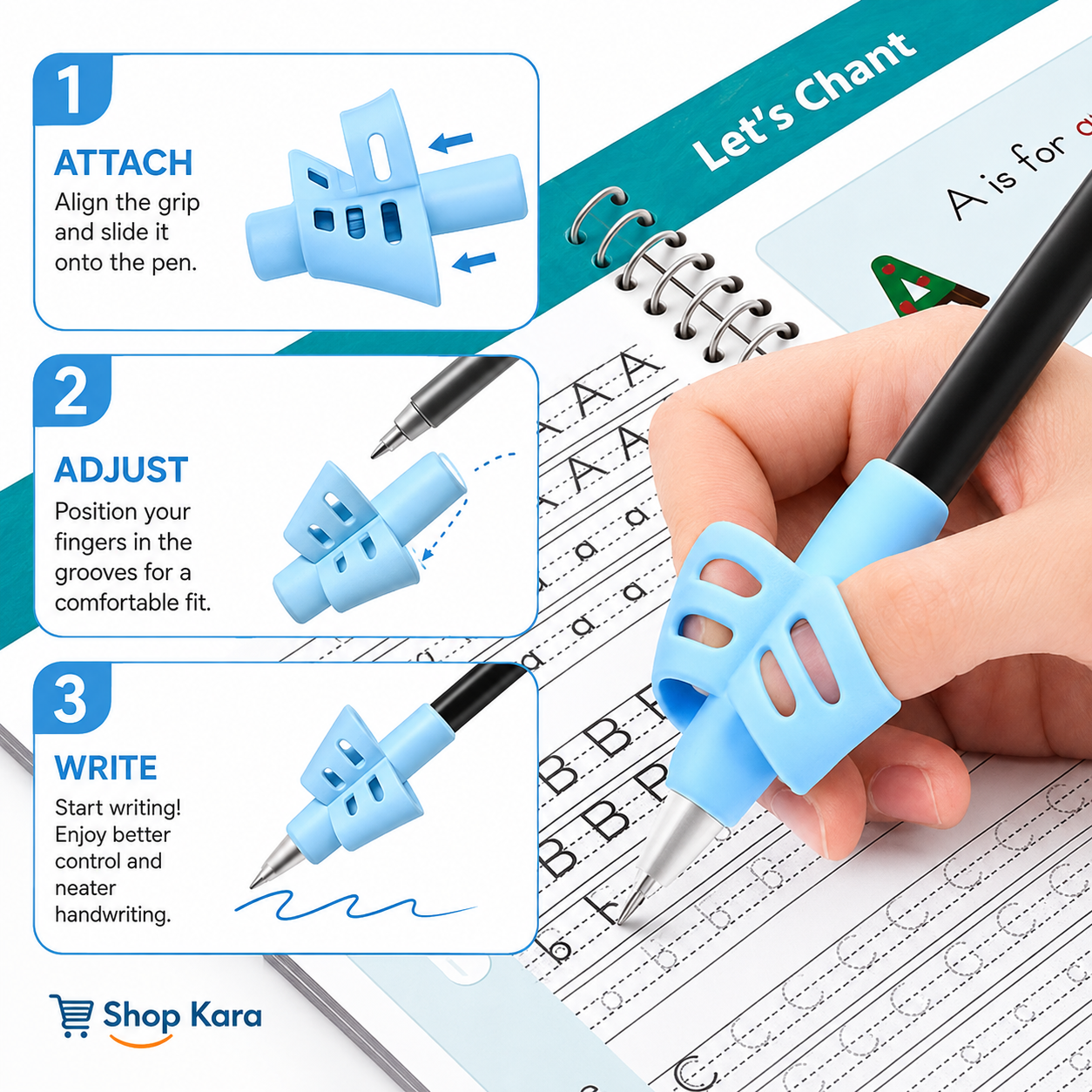 Magic Grooved Writing Practice Workbook Set