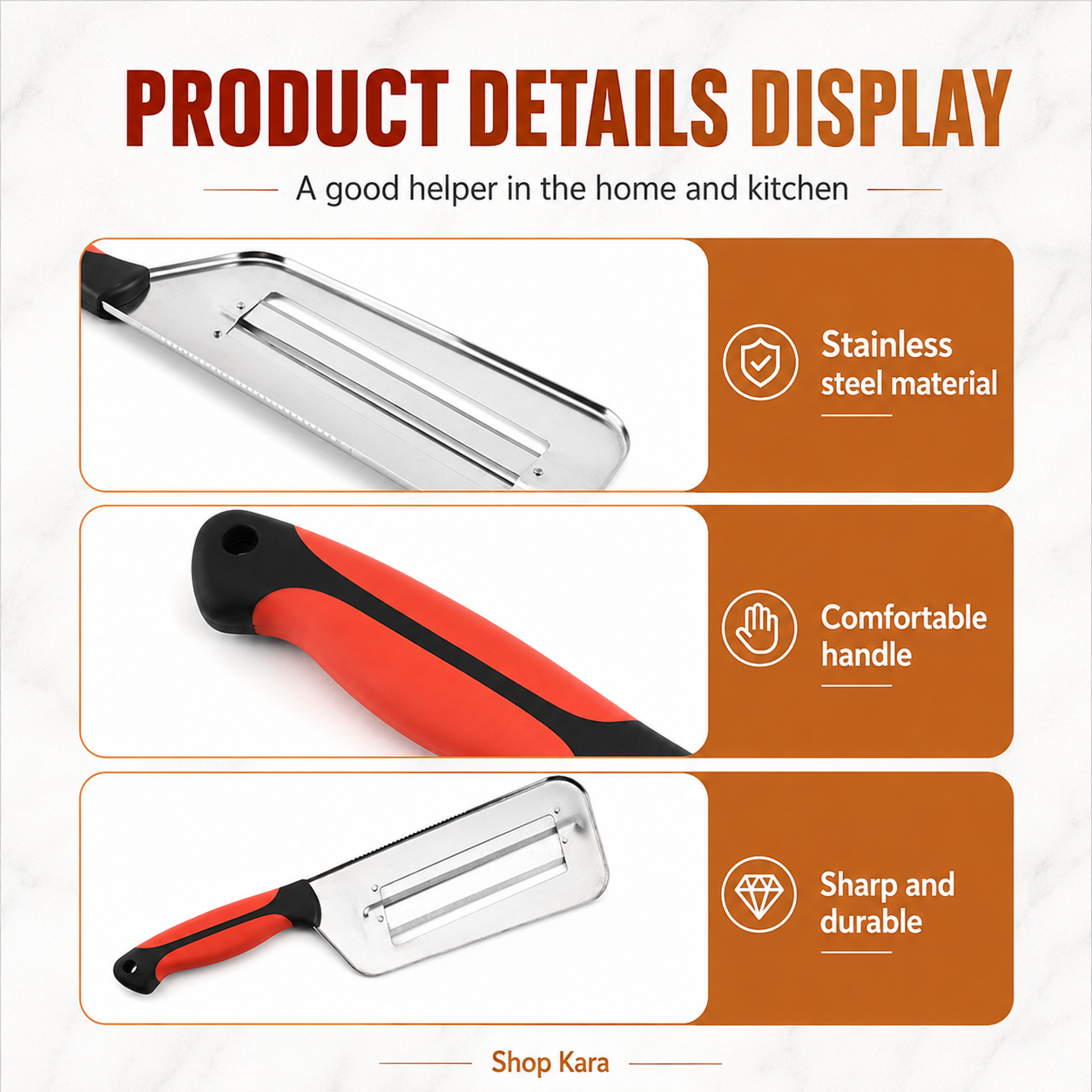 Stainless Steel Vegetable Cutter & Slicer